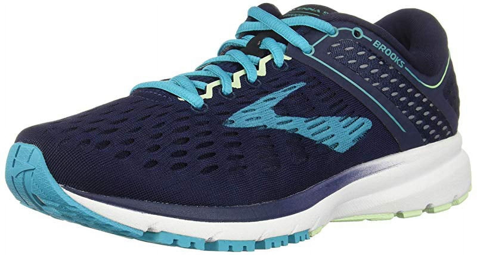 Brooks Women s Ravenna 9 Running Shoe Navy Blue Green 10 B US