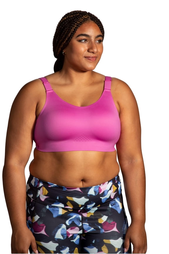 Women's Scoopback 2.0 Sports Bra for High Impact Running, Workouts & Sports with Maximum Support - Frosted Mauve/Mauve - 32 A/B