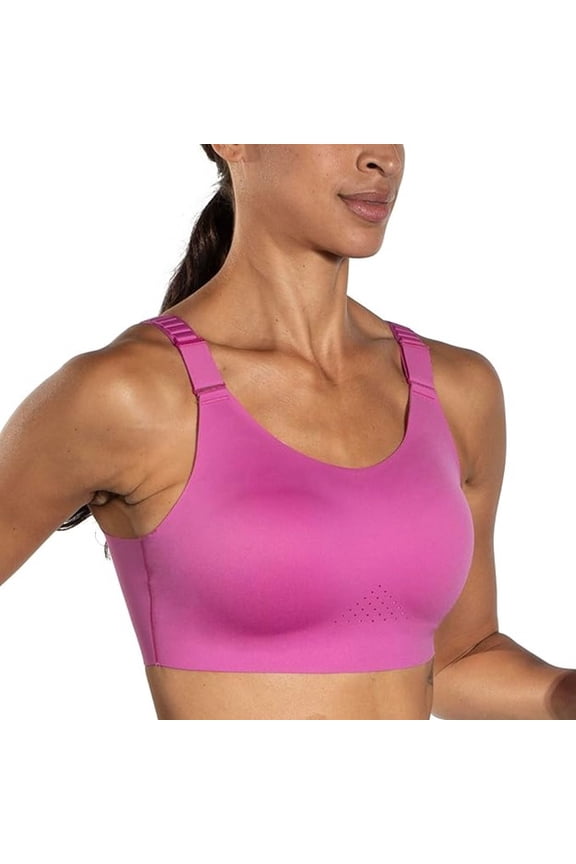 Women's Scoopback 2.0 Sports Bra for High Impact Running - Frosted Mauve/Mauve - 36 A/B