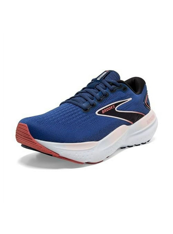 Brooks Womens Glycerin 21 Neutral Running Shoe - Blue/Icy Pink/Rose - 6.5 Medium