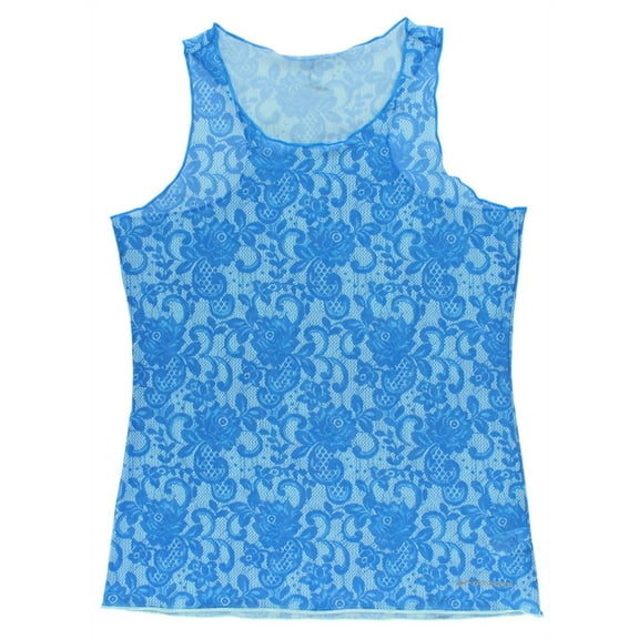 Brooks Womens Micro Mesh Racer Back Tank Top Blue M, Color: Blue