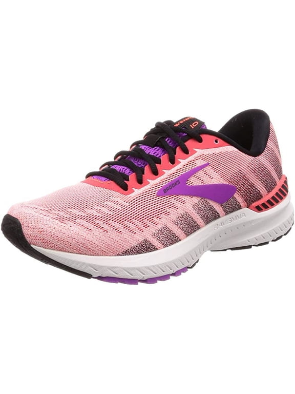 Womens Ravenna 10 Running Shoe, Coral/Purple/Black, 10.5 B(M) US