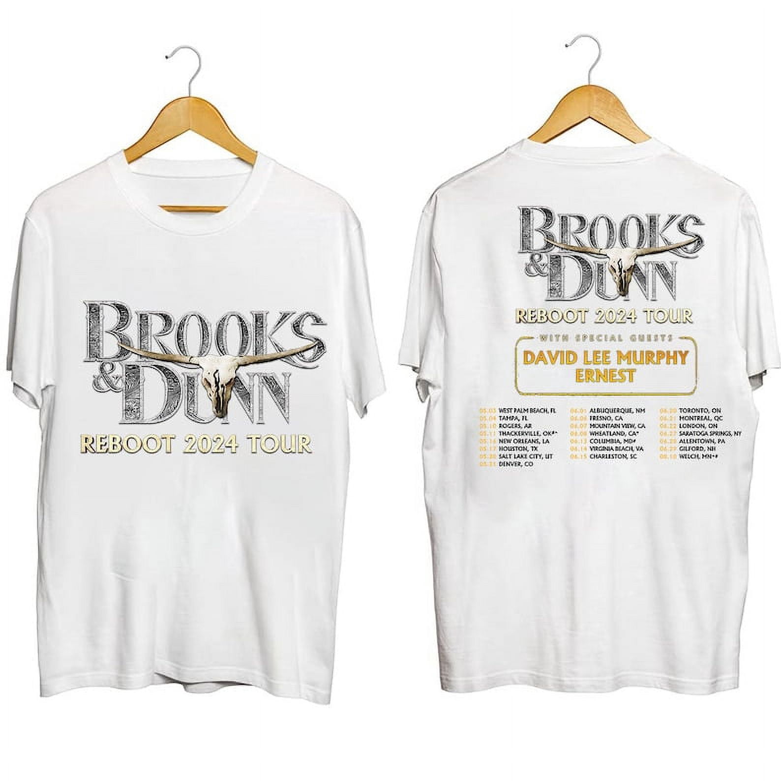 Brooks and Dunn The Reboot 2024 Tour Shirt, Brooks And Dunn Concert