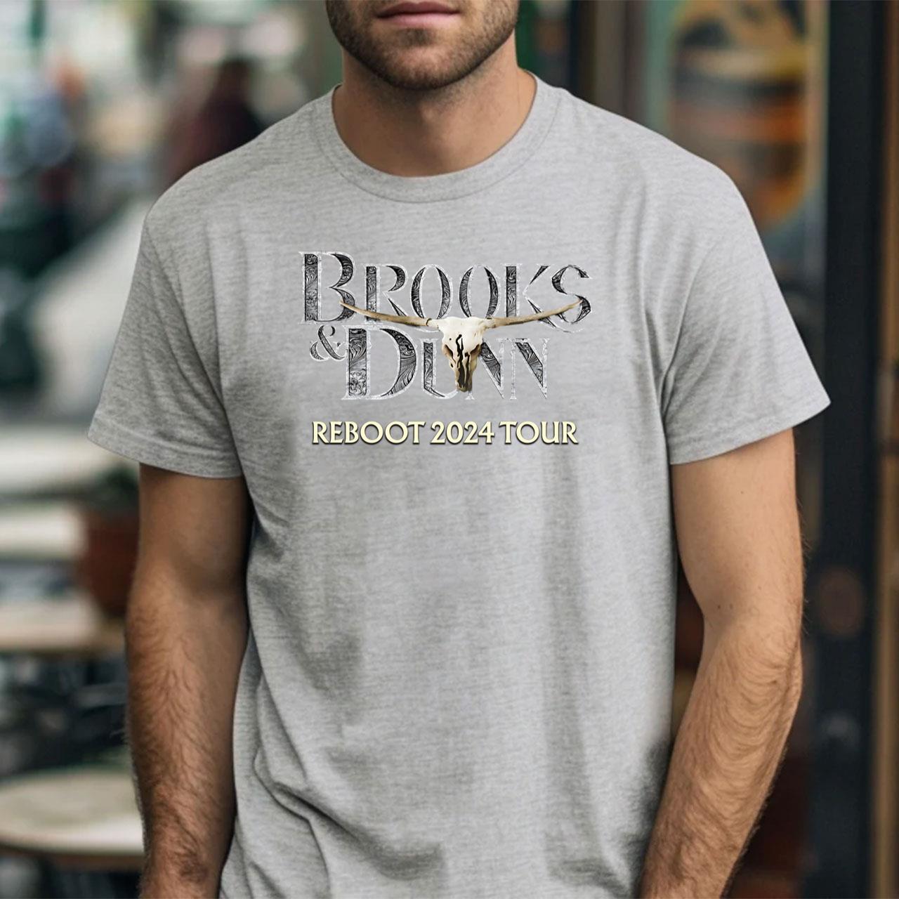 Brooks and Dunn The Reboot 2024 Tour Shirt, Brooks & Dunn Merch, Brooks