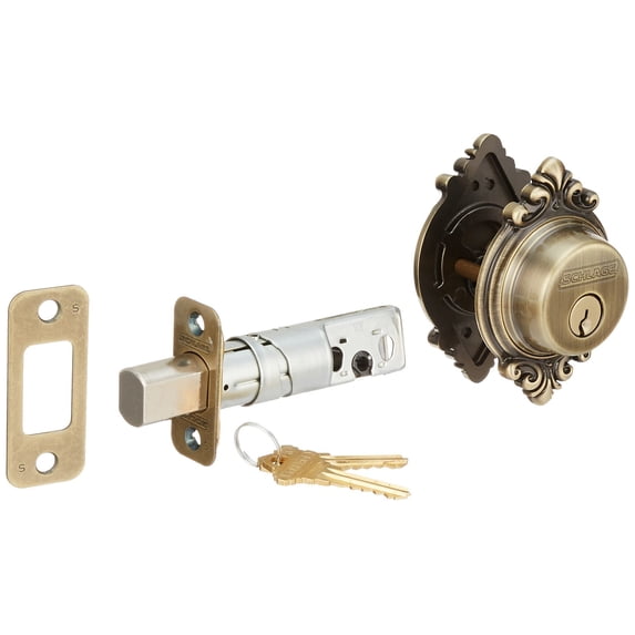 Brookshire SGL CYL Deadbolt C KWY 12287