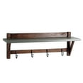 thumbnail image 1 of Brookside 40"W Wood and Concrete-Coated Top Wood Entryway Coat Hook, 1 of 6