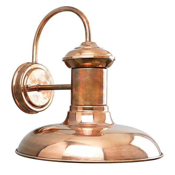 Brookside Collection 12" One-Light Vintage Large Wall Lantern
