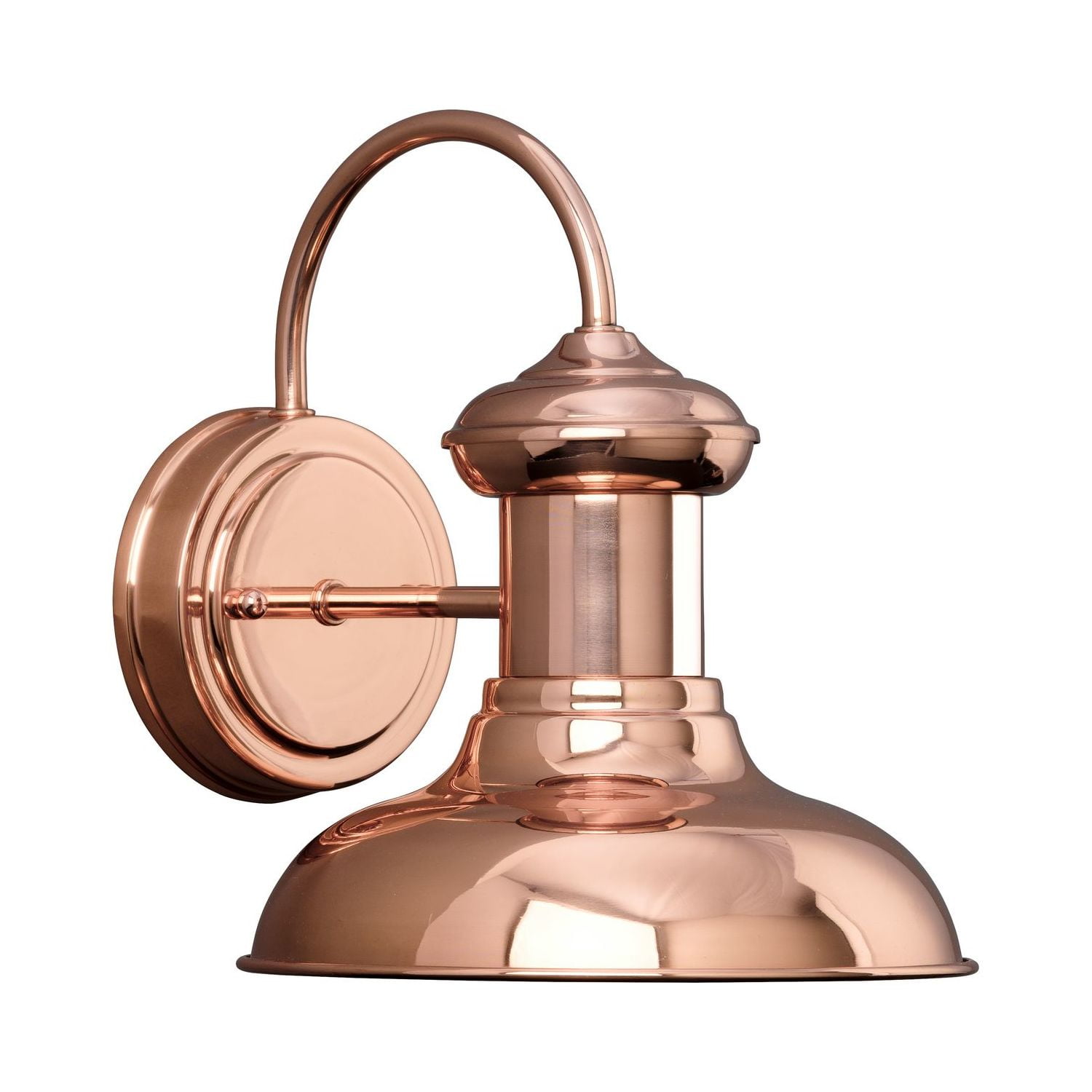 Copper Dimmable Vintage Lantern Wall Sconce