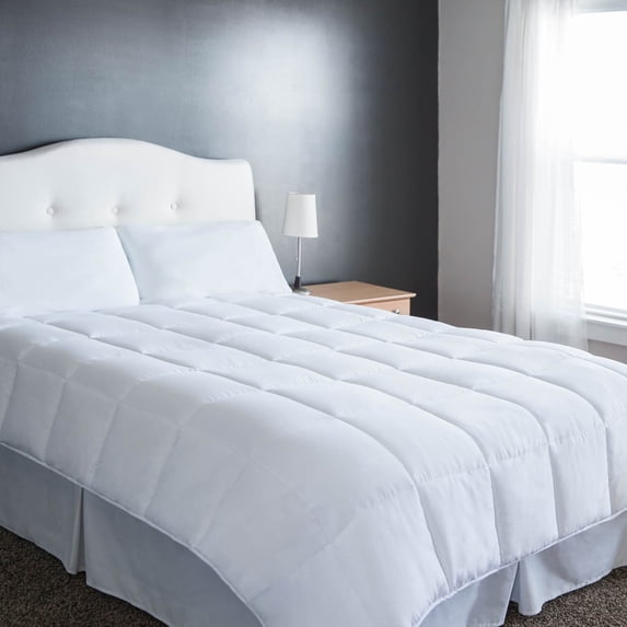 Brookside Down Alternative Reversible Quilted Comforter with Corner Duvet Tabs