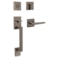 thumbnail image 1 of Brookside Handleset with Philtower Lever - Deadbolt Keyed One Side, 1 of 6
