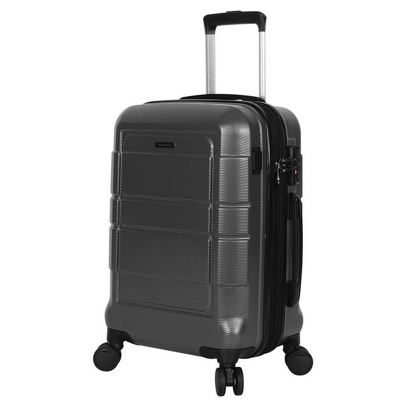 Brookstone 20" Hardside CarryOn Luggage with Charging Ports