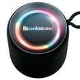 thumbnail image 1 of Brookstone AQUABEAT Waterproof LED Speaker, IPX6, Black, 1 of 5
