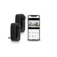 Brookstone BKWIFICAMSWC 2PK Cordless Security/Surveillance WiFi Camera