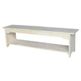 thumbnail image 1 of International Concepts Brookstone Bench - 60" Long, 1 of 9