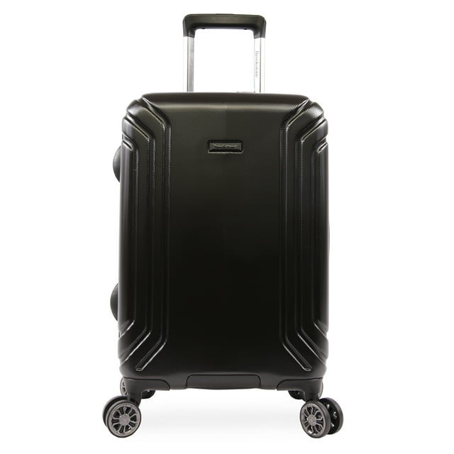 Brookstone Brett 21" Hardside CarryOn Spinner Luggage Black
