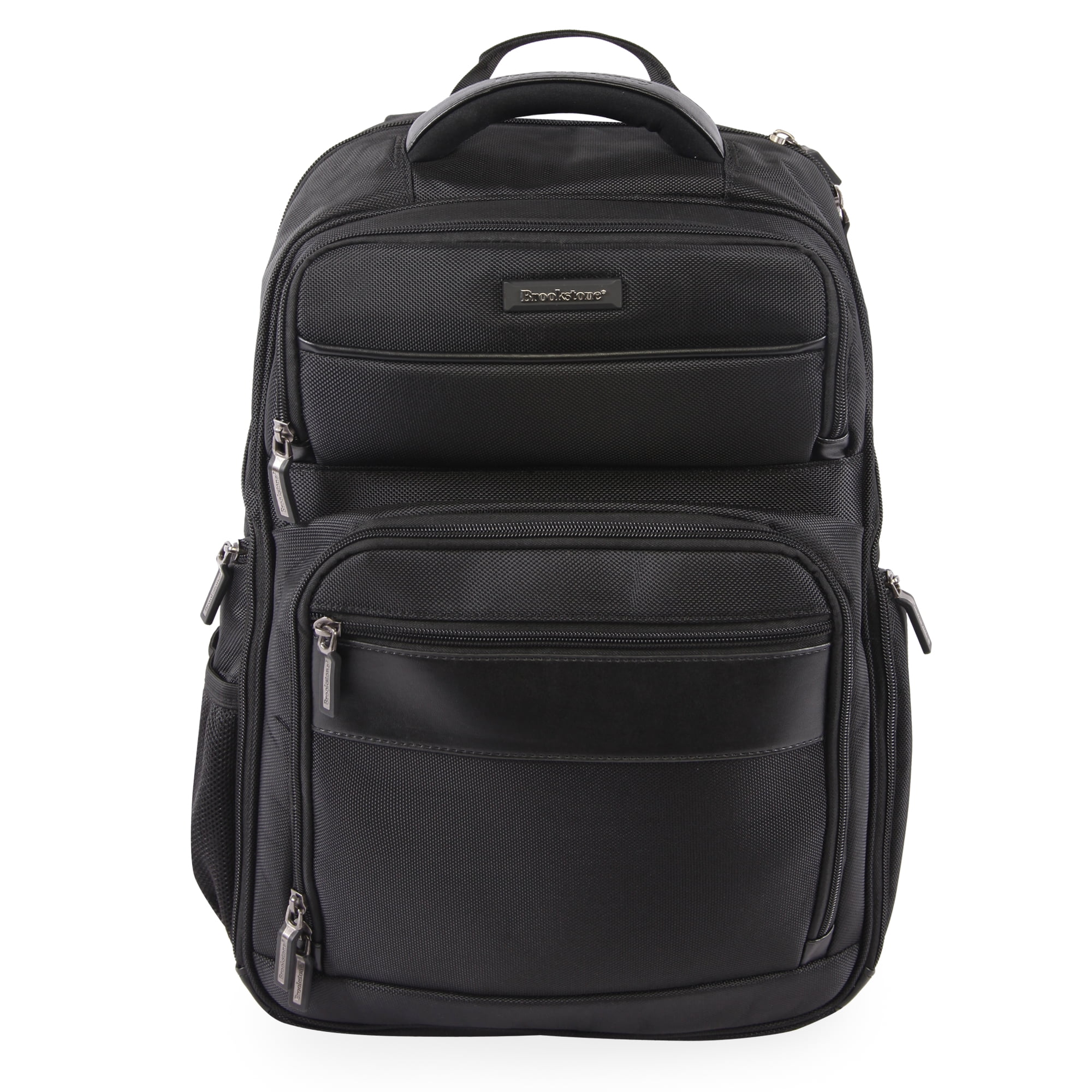 Brookstone Bryce Laptop Backpack - Black - Walmart.com