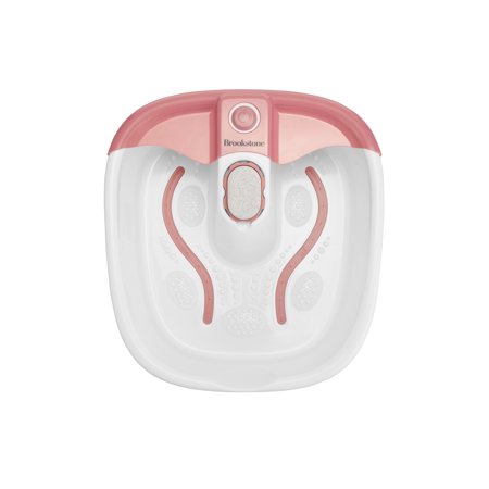 Brookstone Bubble Footspa with Heat, Invigorating bubble massage
