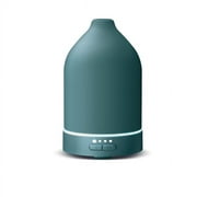 Brookstone Ceramic Diffuser Essential Oil Diffuser 60ml Tank Green