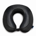 thumbnail image 1 of Brookstone Travel Neck Pillow Snap Closure with Cool Touch Memory Foam Head for Vacations, 1 of 5