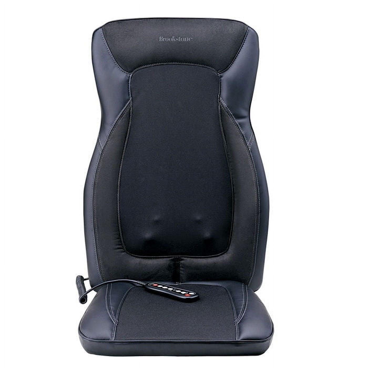 Brookstone Cordless Shiatsu Massaging Seat Topper Walmart