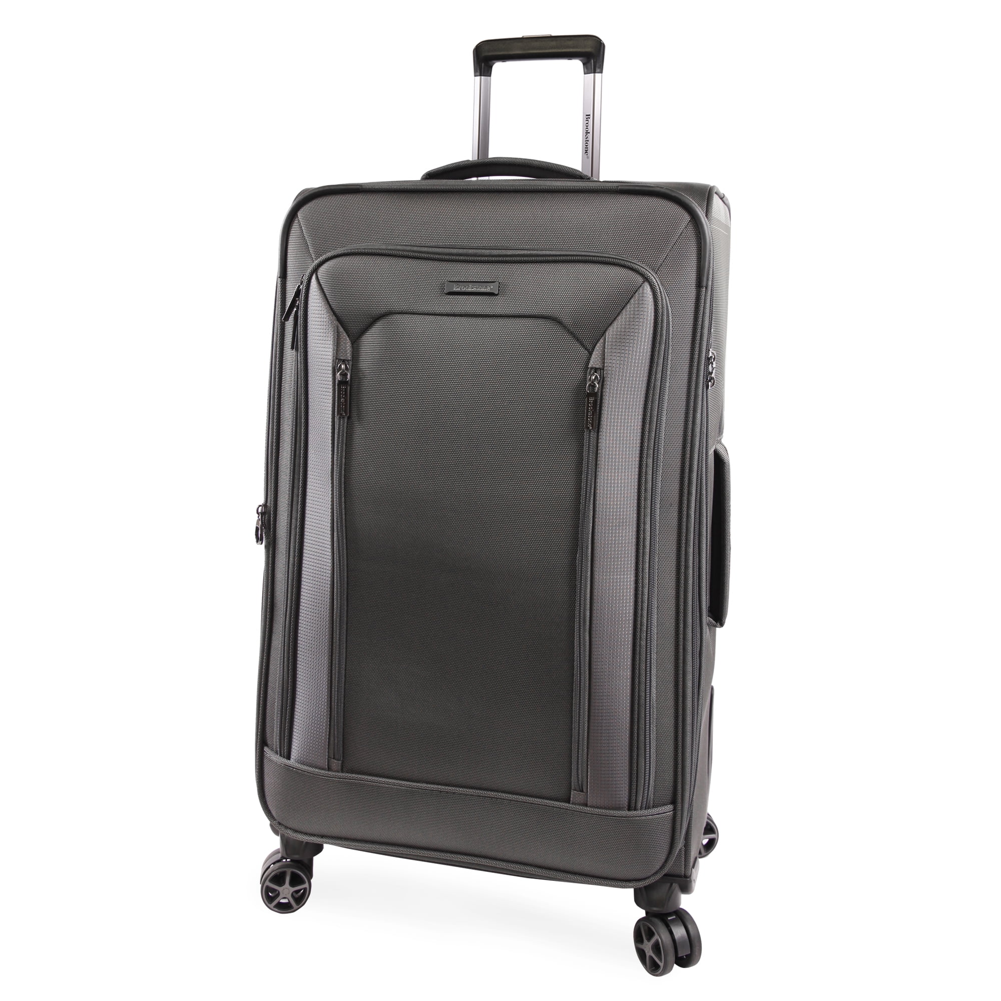 Brookstone Elswood 29" Softside Spinner Luggage Dark Charcoal
