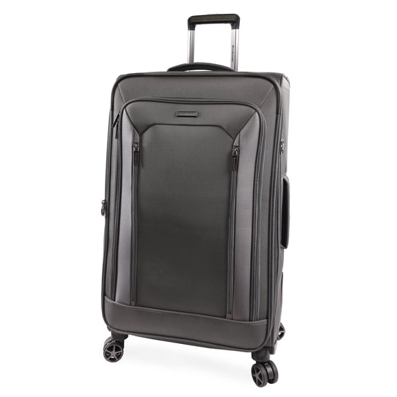 Brookstone Elswood 29" Softside Spinner Luggage - Dark Charcoal