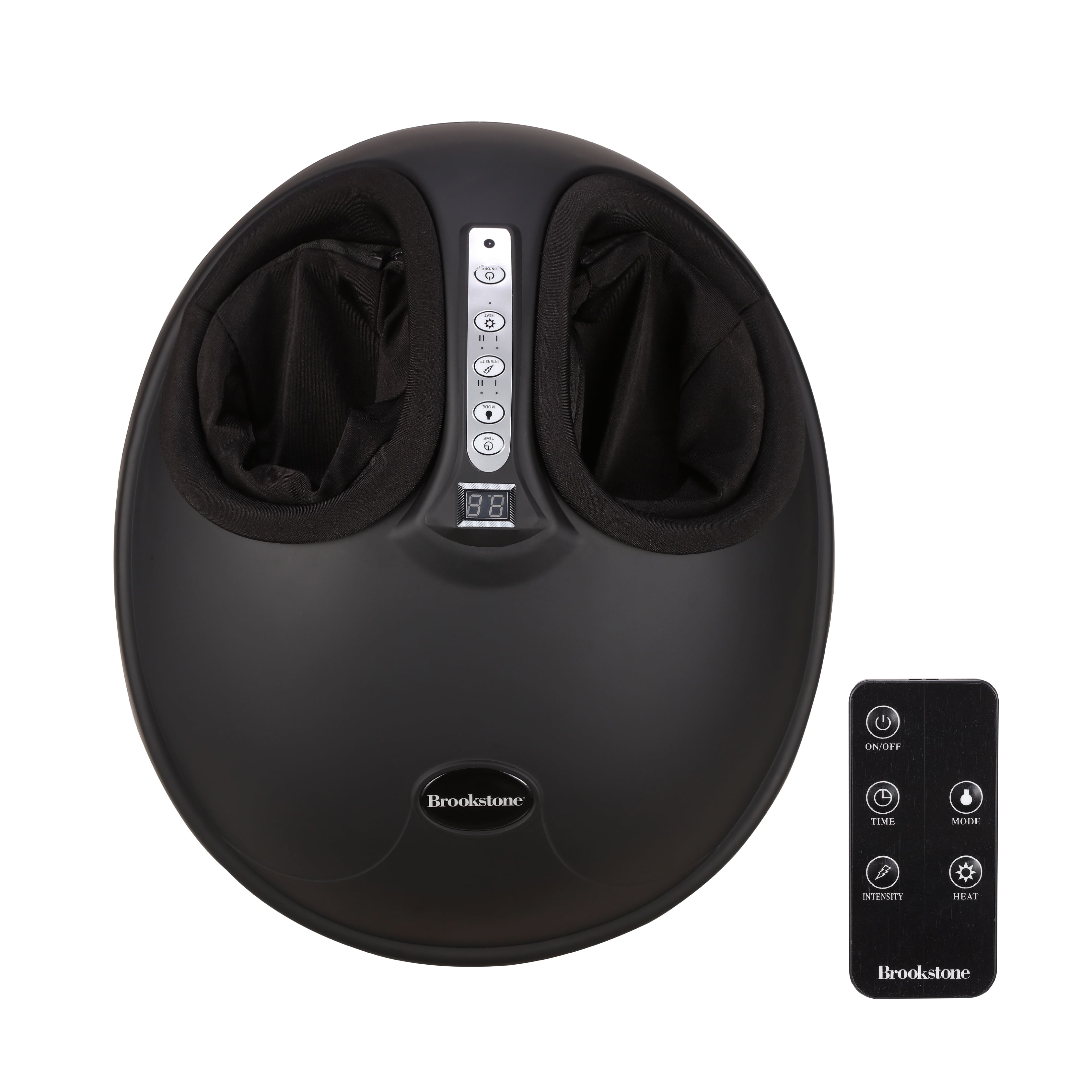 Brookstone Foot Massager, 360-Degree Air Compression, Compact and Portable, Gift for All Ages