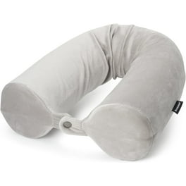 MLVOC Travel Pillow 100% Pure Memory Foam Neck Pillow, Comfortable & B —  Natural Sleep Essentials