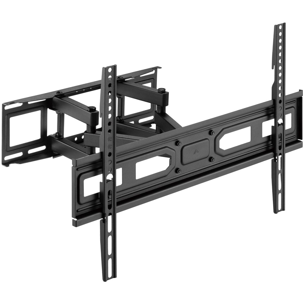 Brookstone Full Motion Wall Mount for 36″–85″ TVs, 99 lbs Capacity, Swivel, Tilt & Level Adjustment
