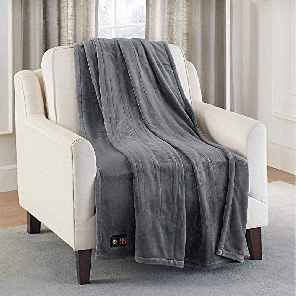 Brookstone Heated Throw