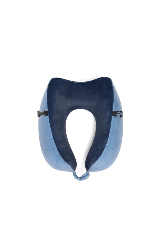 Memory Foam Neck Pillow - Small Soft U-Shaped Neck Support Pillow for Sleeping, Traveling, and Car Comfort