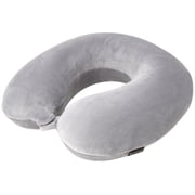 Brookstone Memory Foam Travel Neck Pillow for Vacations, Airplanes, Trains, Buses, and Cars