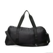 Brookstone Mens Duffle Bag Packable Lightweight Water-Resistant Travel Bags with Adjustable Strap