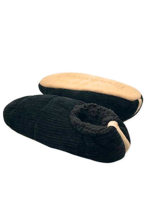 Men's Quilted Chenille Slipper Socks, 1-Pack, Sizes M/L-L/XL