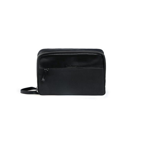 Brookstone Men's Travel Toiletry Bag - Compact Carry-On Dopp Kit and Toiletry Organizer for Men