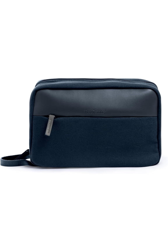 Mens Travel Bag Expandable Compact Carry-On Dopp Kit Toiletry Organizer for Men
