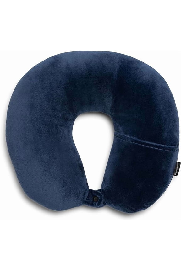 Microbead Travel Neck Pillow - Lightweight U-Shaped Travel Pillow for Neck Support