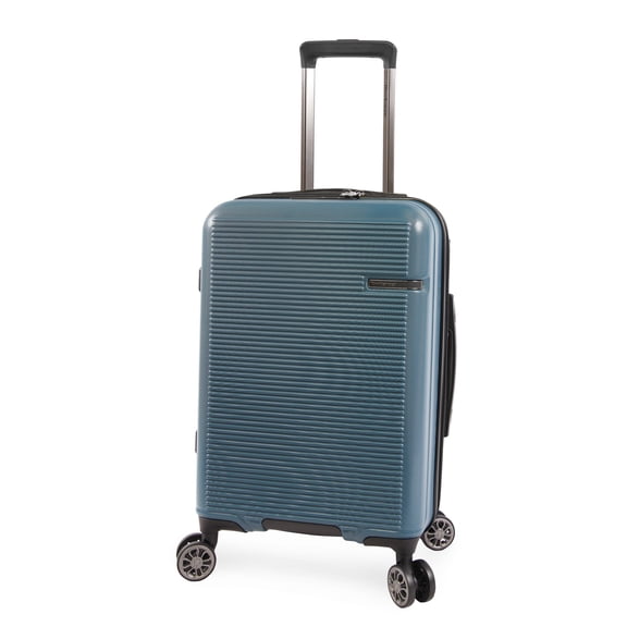 Brookstone Nelson 21" Hardside Carry-On Spinner Luggage, Dark Teal