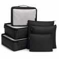 thumbnail image 1 of Brookstone Packing Cubes for Travel Multi-Functional Luggage Organizers for Suitcase 6 Piece, 1 of 7