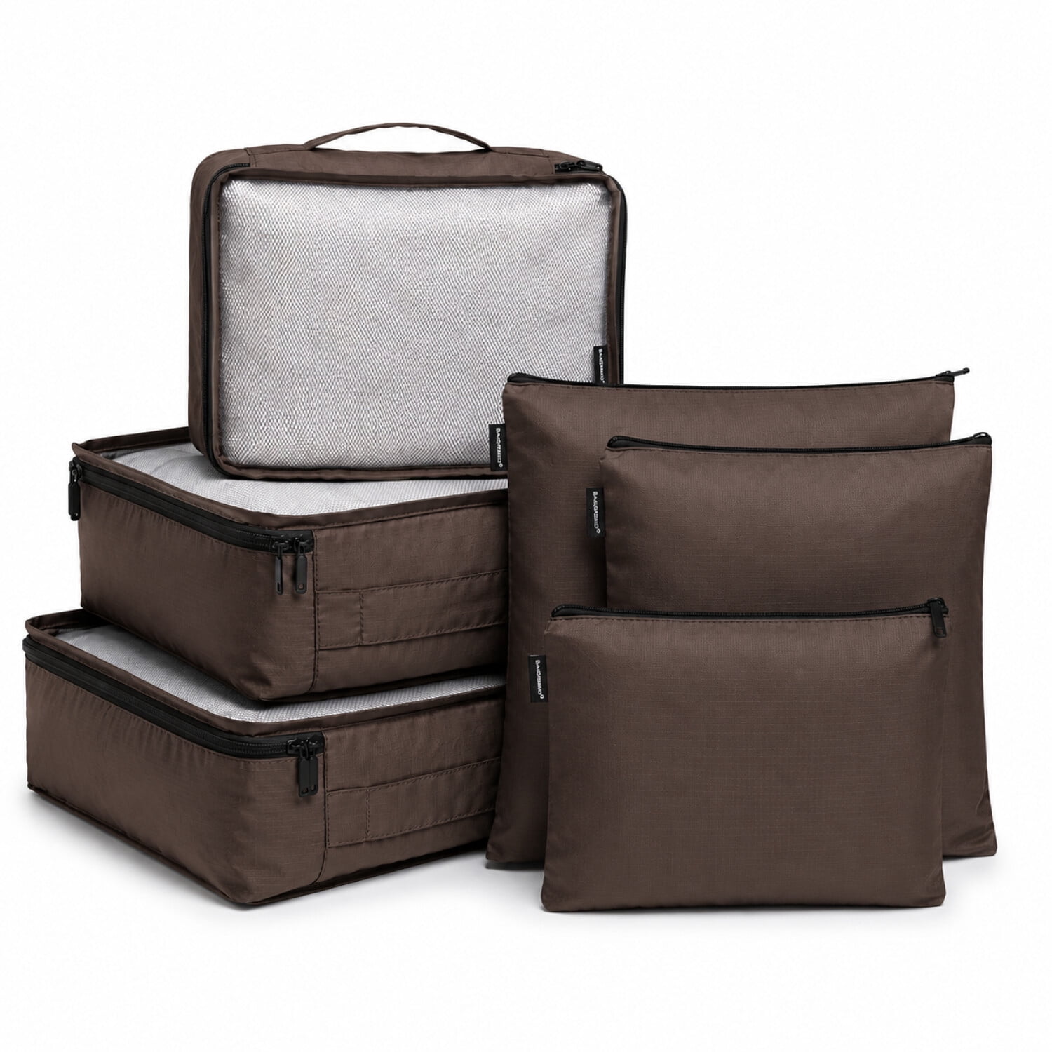 Brookstone Packing Cubes for Travel, 6-Piece Multi-Functional