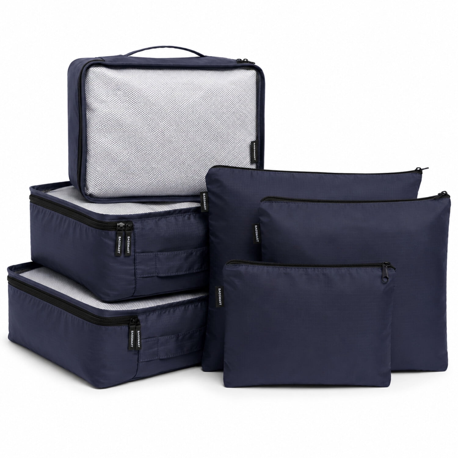 旅行かばん・小分けバッグ Supreme Packing Cube Set (3pcs) Brookstone Packing Cubes for Travel, 6-Piece Multi-Functional