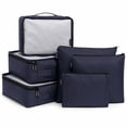 thumbnail image 1 of Brookstone Packing Cubes for Travel Multi-Functional Luggage Organizers for Suitcase 6 Piece, 1 of 7