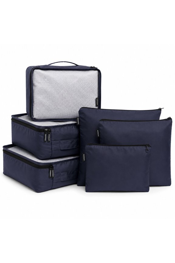 Packing Cubes for Travel Multi-Functional Luggage Organizers for Suitcase 6 Piece