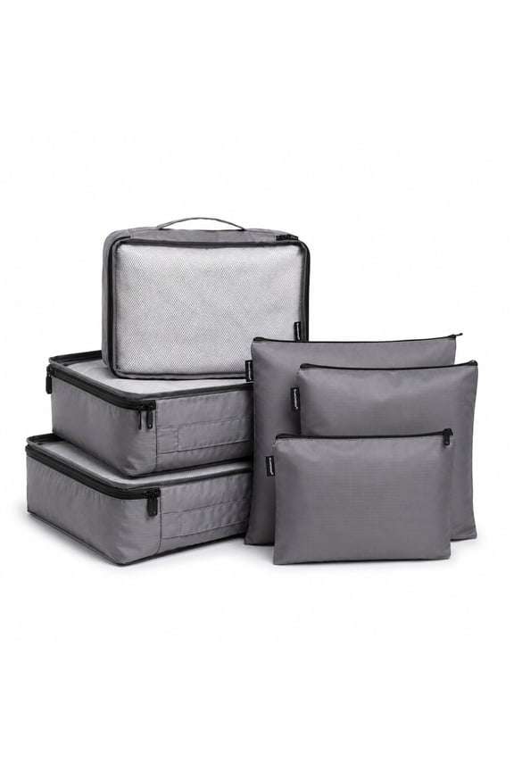 Packing Cubes for Travel Multi-Functional Luggage Organizers for Suitcase 6 Piece