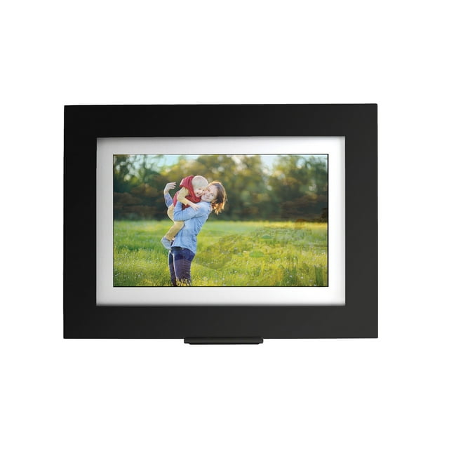 Brookstone PhotoShare 8" Smart Digital Picure Frame in Black