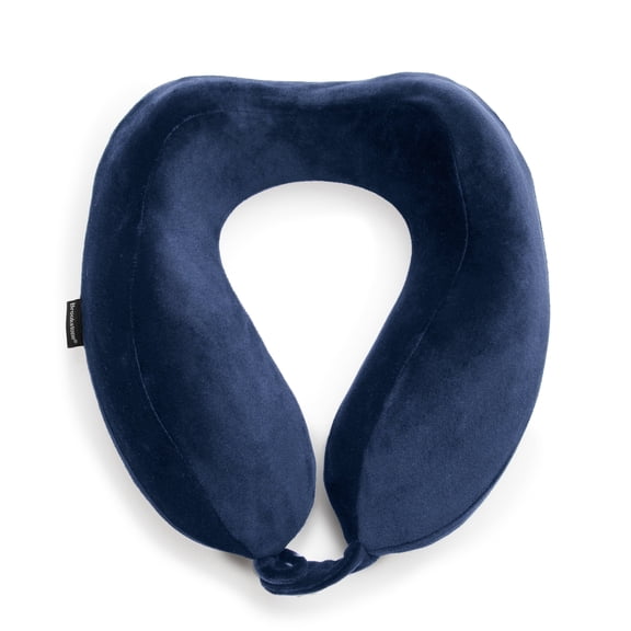 Brookstone Ultra Form Memory Foam Contoured Neck & Head Support Travel Pillow