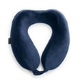 thumbnail image 1 of Brookstone Travel Neck Pillow - Contoured Head Memory Foam Neck Support Pillow for Travelling, 1 of 5