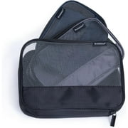 Brookstone 3-Piece, Travel Accessory Organizers, Black