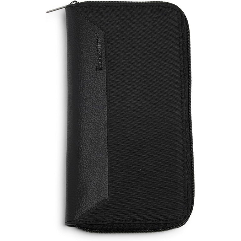 Brookstone Travel Wallet - RFID-Blocking Passport Organizer