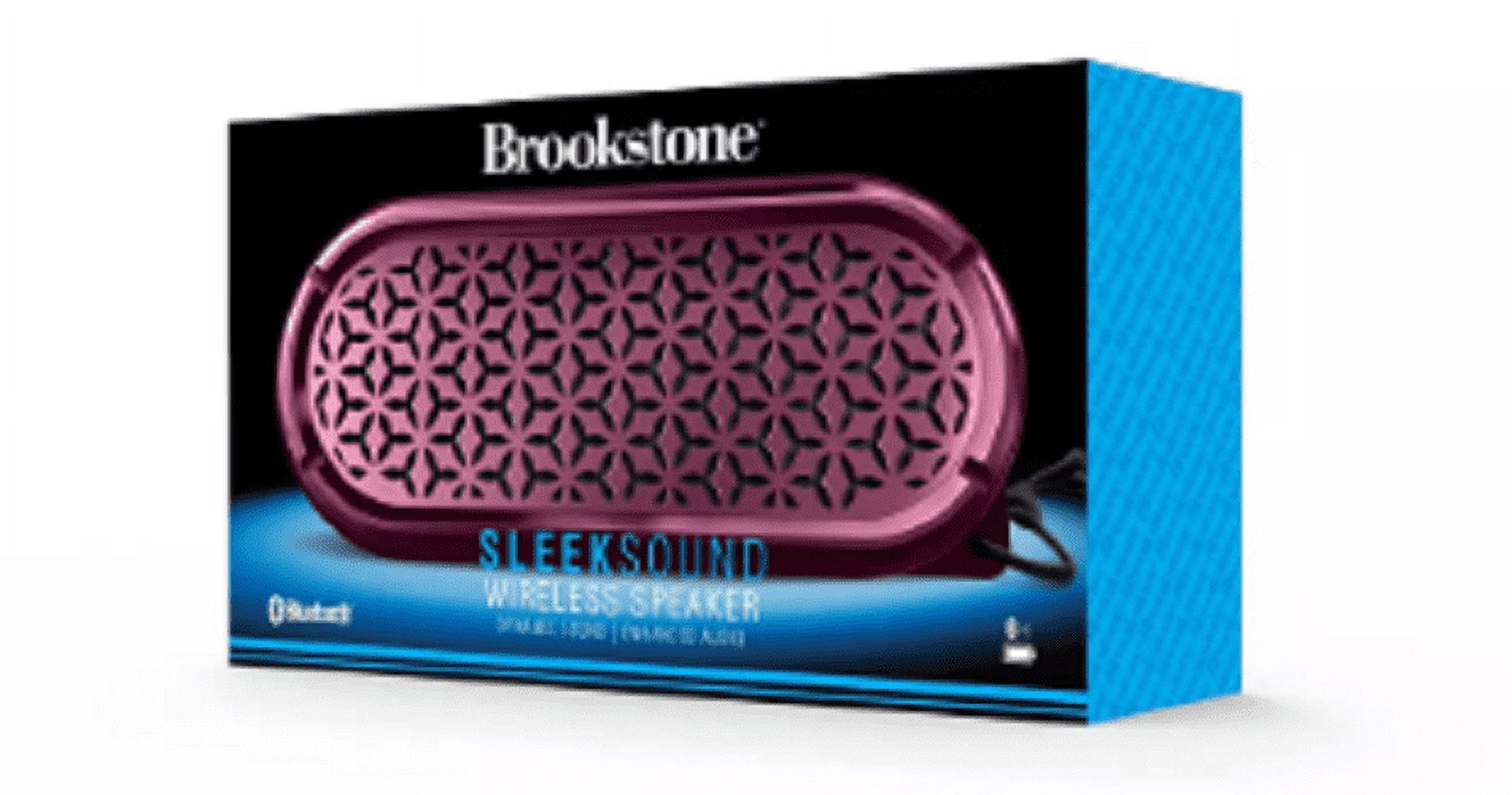 Brookstone Wireless Portable Bluetooth 5 0 Technology Pill Speaker